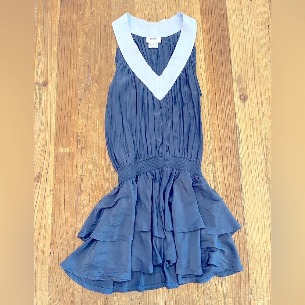 Koch Mini Dress Navy Blue Size Small